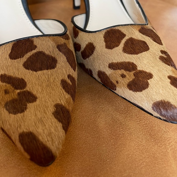 Cole Haan Women's Black and Leopard Heels, size 7, like new! - Picture 6 of 17